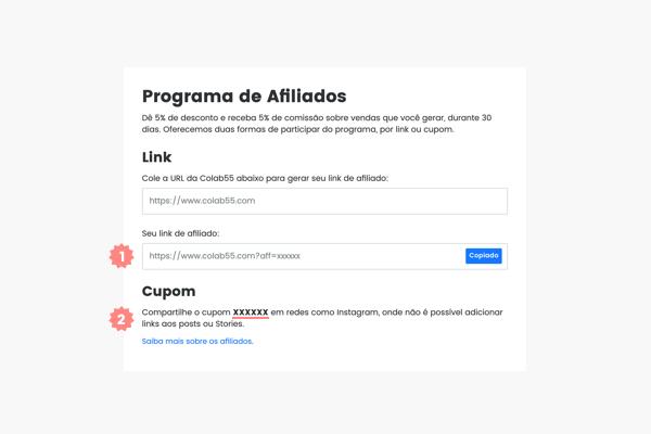 Programa de Afiliados Colab55