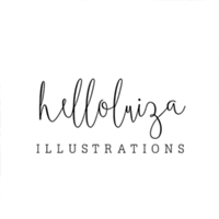 Studio @helloluizaillustrations de Luiza Alcântara