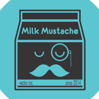 Studio @milkmustacheart de Milk Mustache