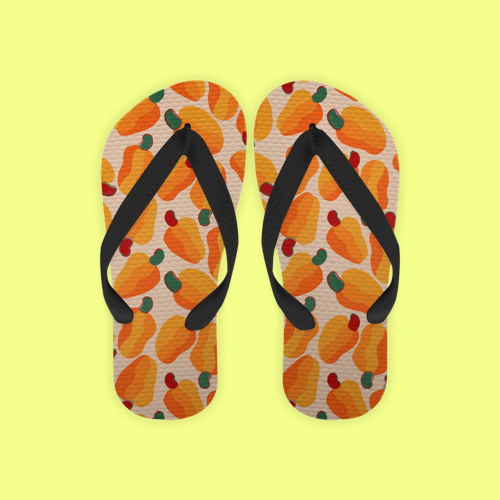 Chinelos estampados
