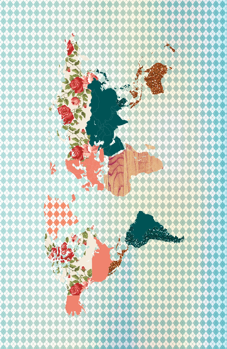 Mapa Vintage