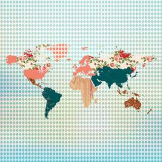 Mapa Vintage