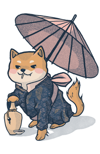 Shiba Inu Kimono