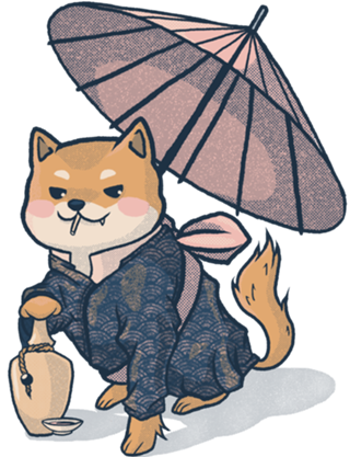 Shiba Inu Kimono