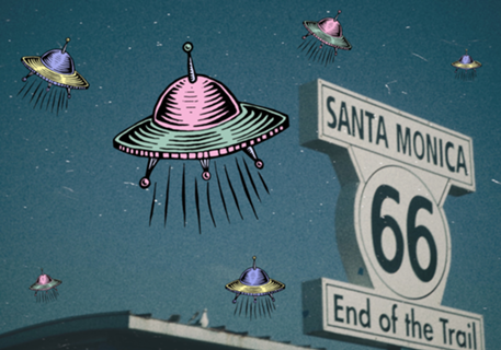 Aliens in santa monica