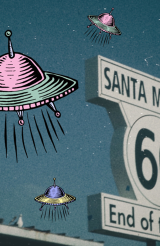 Aliens in santa monica