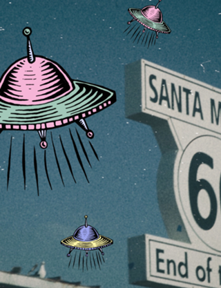 Aliens in santa monica