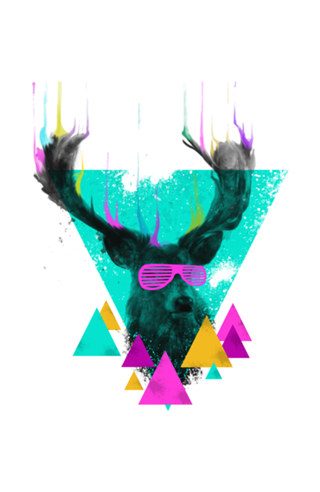 Retro Deer