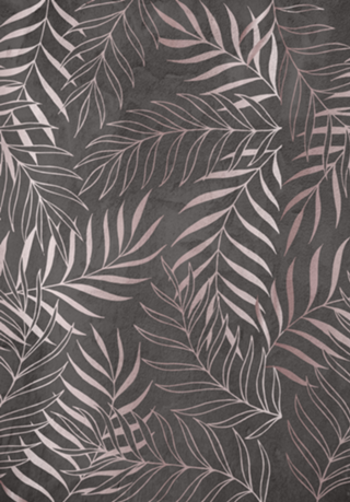Graphite/Rosé Foliage
