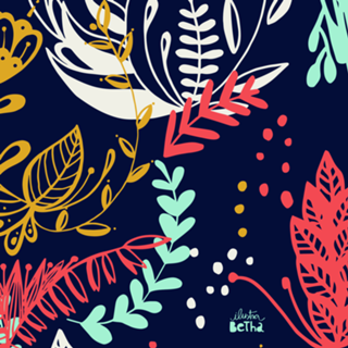 Jardim imaginário - estampas