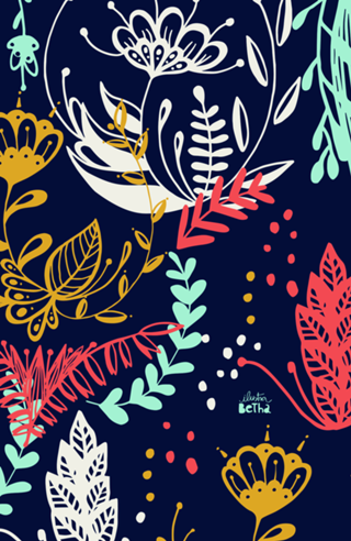Jardim imaginário - estampas