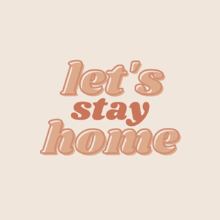 Peach let's stay home