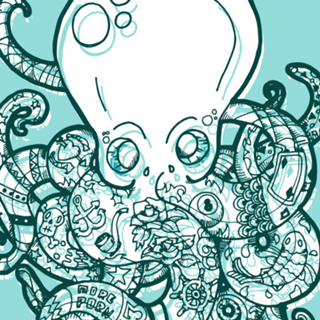 Octo doodle