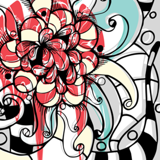 Flor doodles