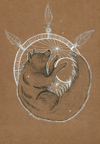 Wolf Moon Catcher