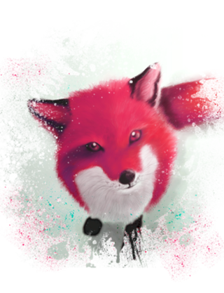 Snow Fire Fox