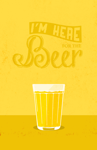 Here for beer