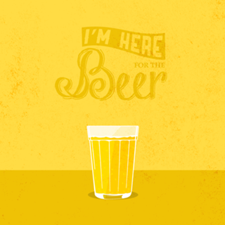 Here for beer