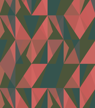 Padrão Triangular Colorido