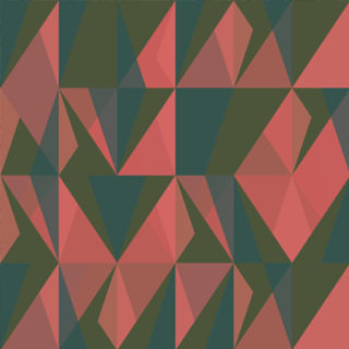Padrão Triangular Colorido