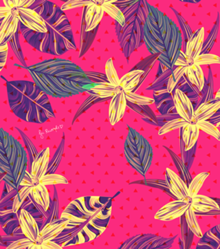 Folhagem Rosa