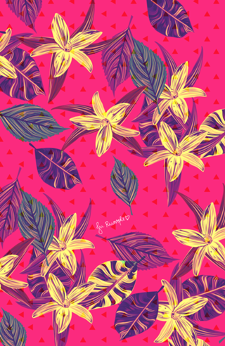 Folhagem Rosa