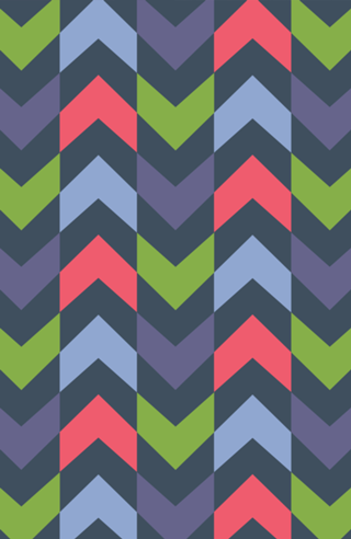 Greenery Chevron