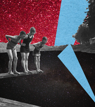 Jump Collage Print