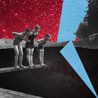 Jump Collage Print