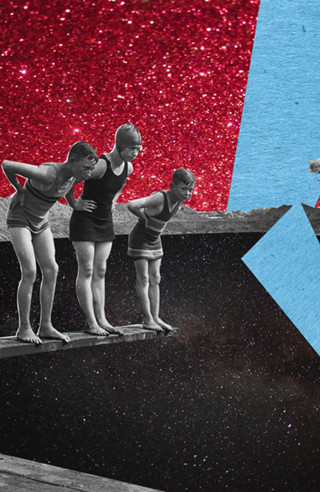 Jump Collage Print