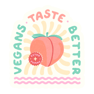 Vegans Taste Better - Pêssego
