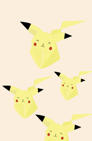 Pikachu Origami