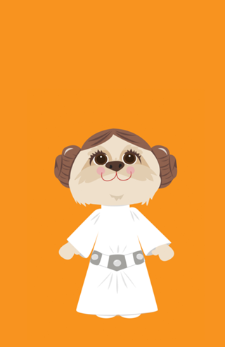 Dog Leia