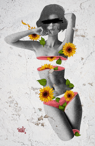 Há flores em tudo que vejo - Girassóis