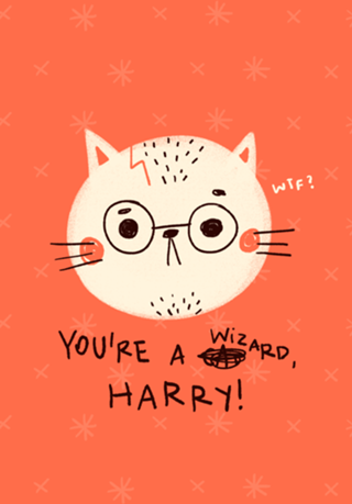 You're a wizard, harry 