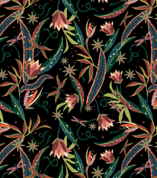 Floral Cobras e Libélulas