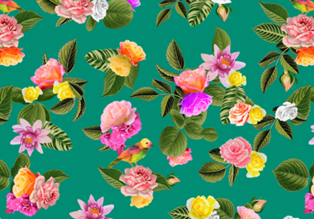 Frida Floral (Green)