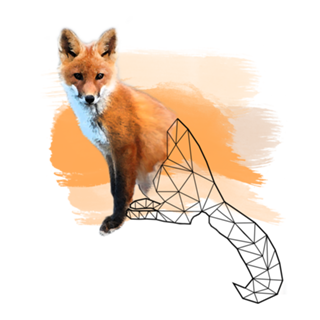 Watercolor Fox