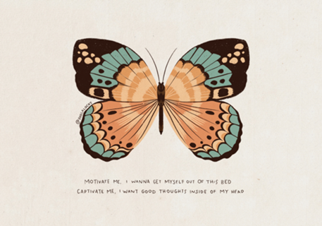Borboleta motivate me