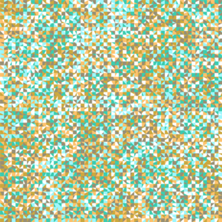Grid in brown and green