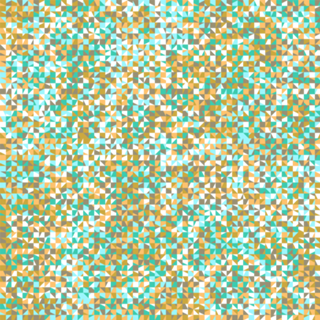 Grid in brown and green
