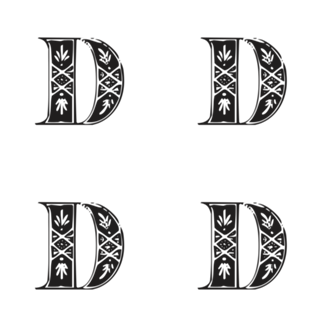 Monograma D | Letra D