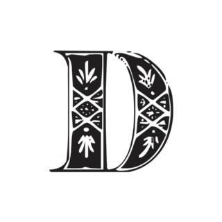 Monograma D | Letra D