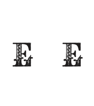 Monogram E | Letra E