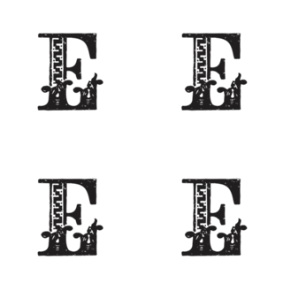 Monogram E | Letra E