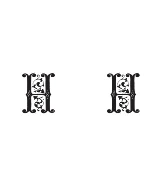 Monograma H | Letra H