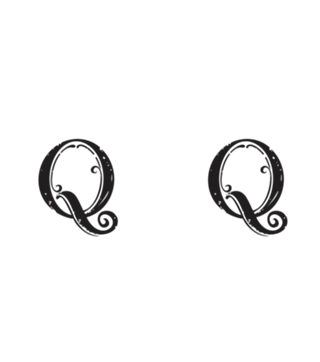Monograma Q | Letra Q