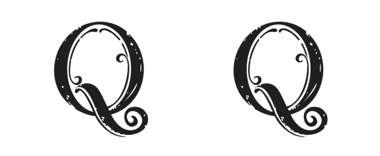 Monograma Q | Letra Q