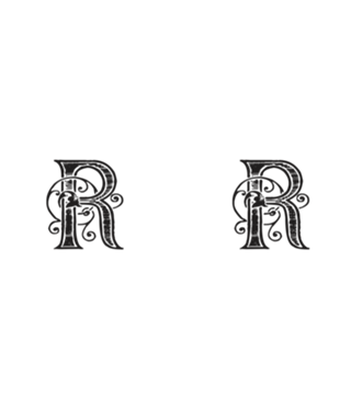 Monograma R | Letra R