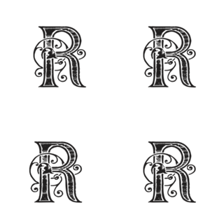 Monograma R | Letra R
